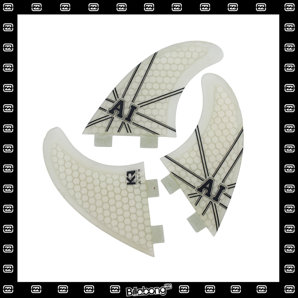 Y2K FCS "Andy Irons - Shogun" Tri Fins (M)