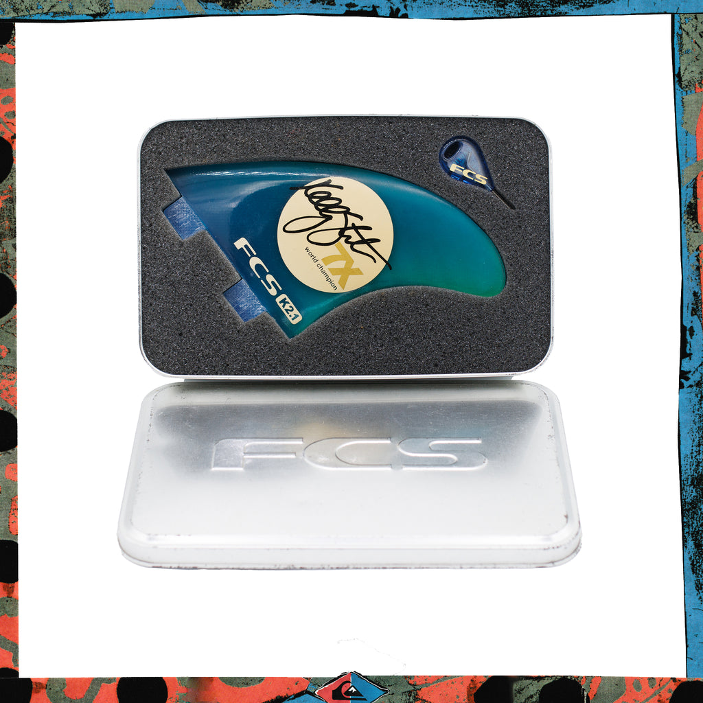 Y2K FCS K2.1 "Kelly Slater - 7x World Champ" Collectors Edition Fin Set