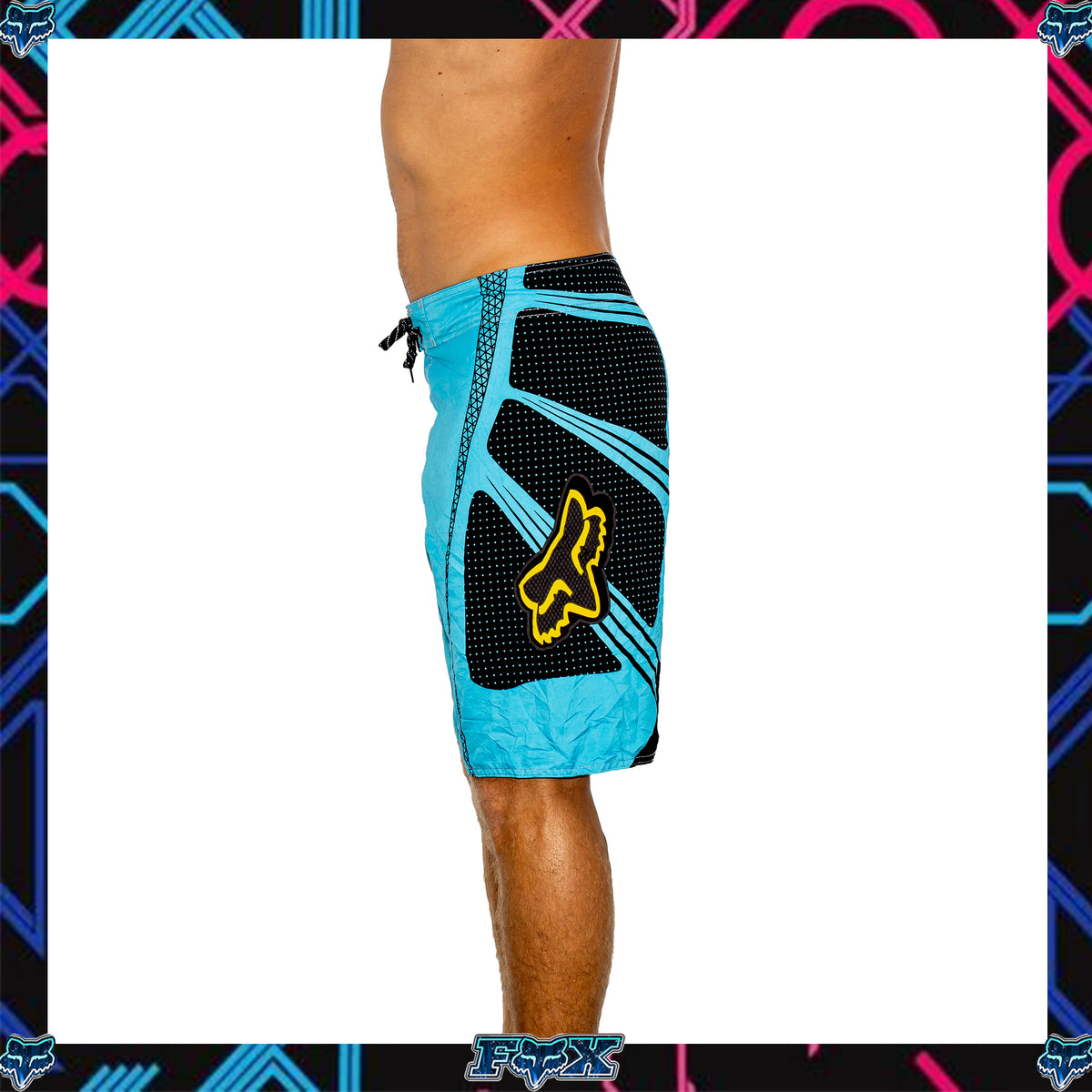 Y2K Fox Racing Supreme Tech Boardies (32")