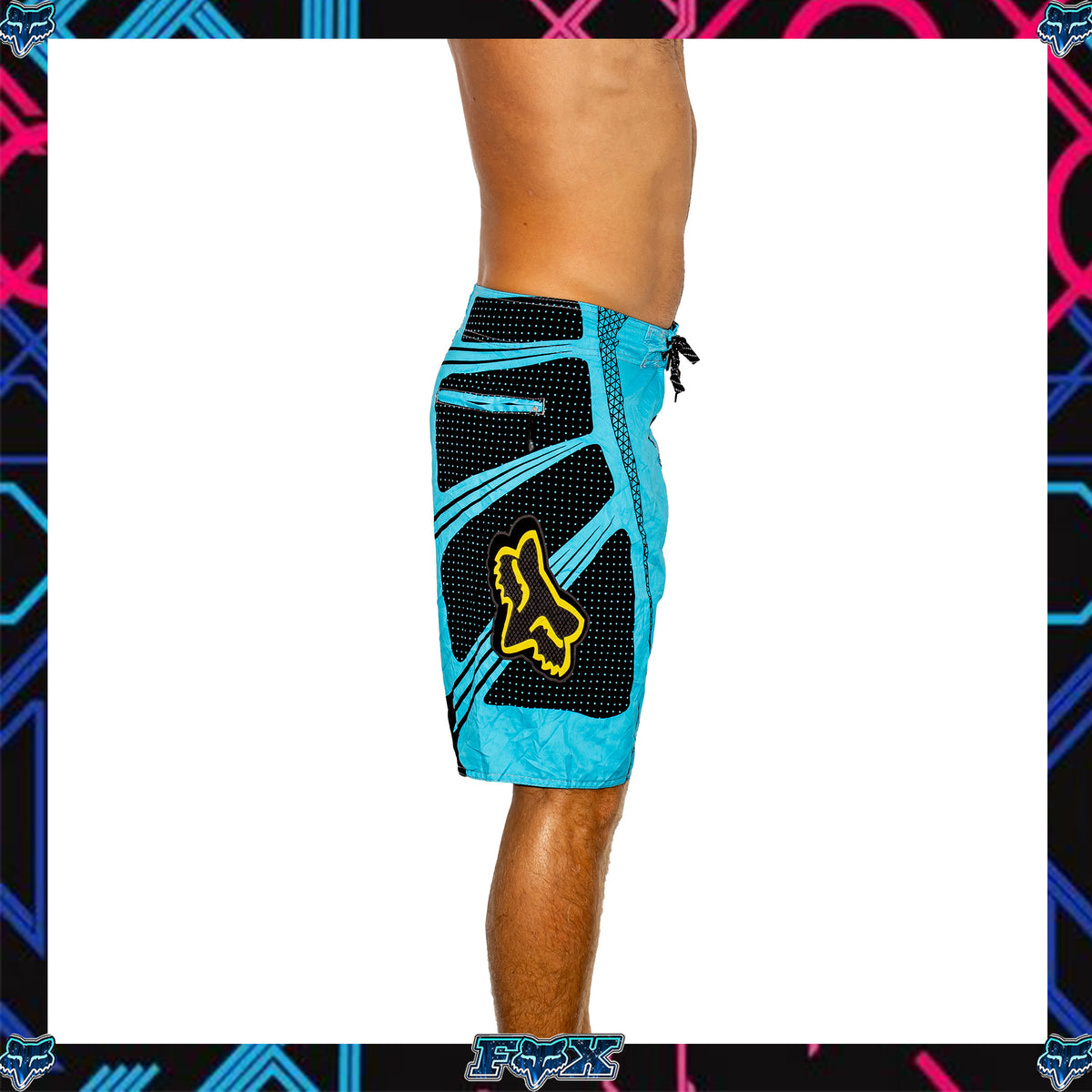 Y2K Fox Racing Supreme Tech Boardies (32")