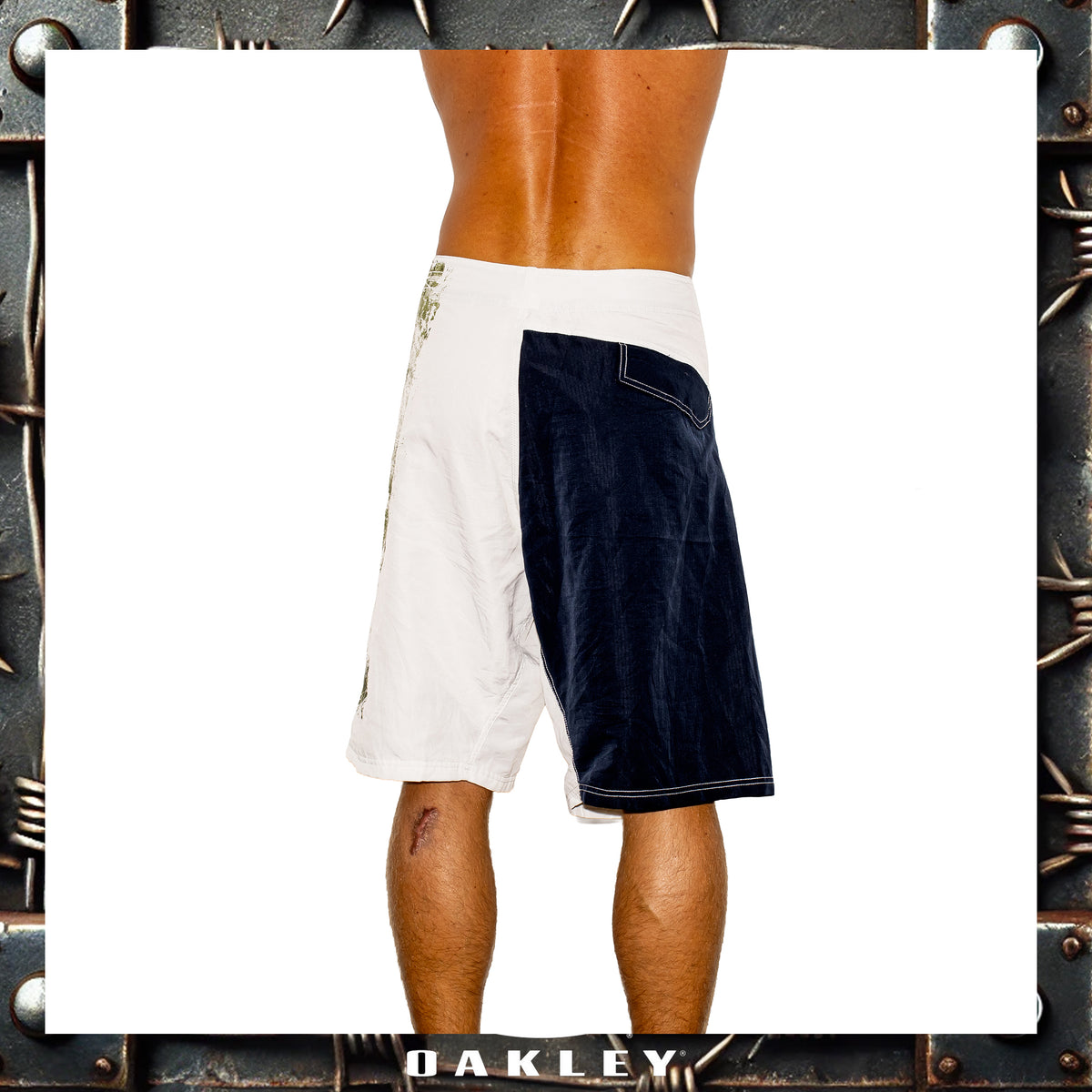 Y2K Oakley "Red Tag" Vault Tech Boardies (36")