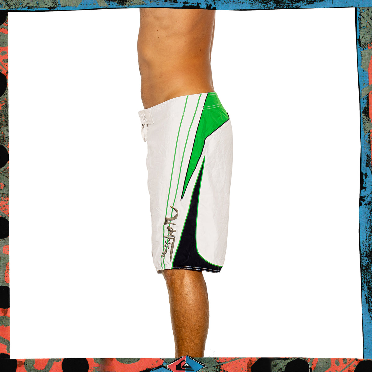 Y2K Quiksilver Supreme Tech Boardies (32")