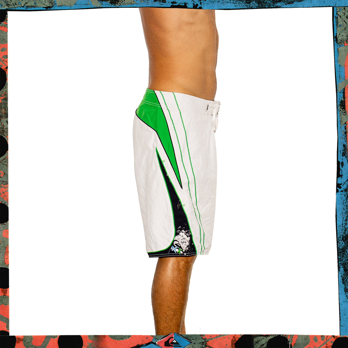 Y2K Quiksilver Supreme Tech Boardies (32")