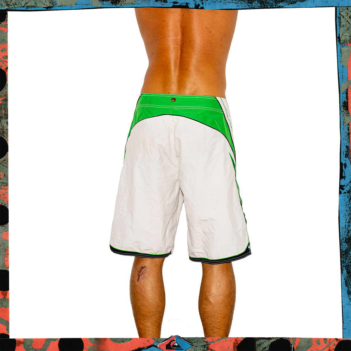 Y2K Quiksilver Supreme Tech Boardies (32")