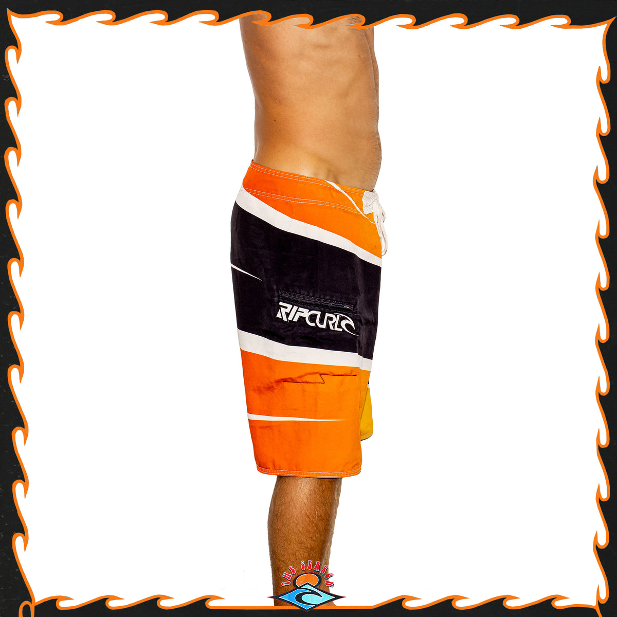 Y2K Rip Curl "Mick Fanning - Canary Signature Series" Boardies (34")
