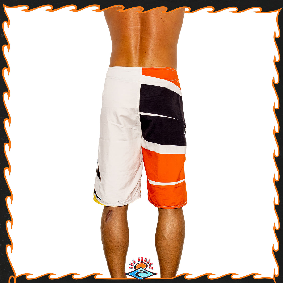 Y2K Rip Curl "Mick Fanning - Canary Signature Series" Boardies (34")