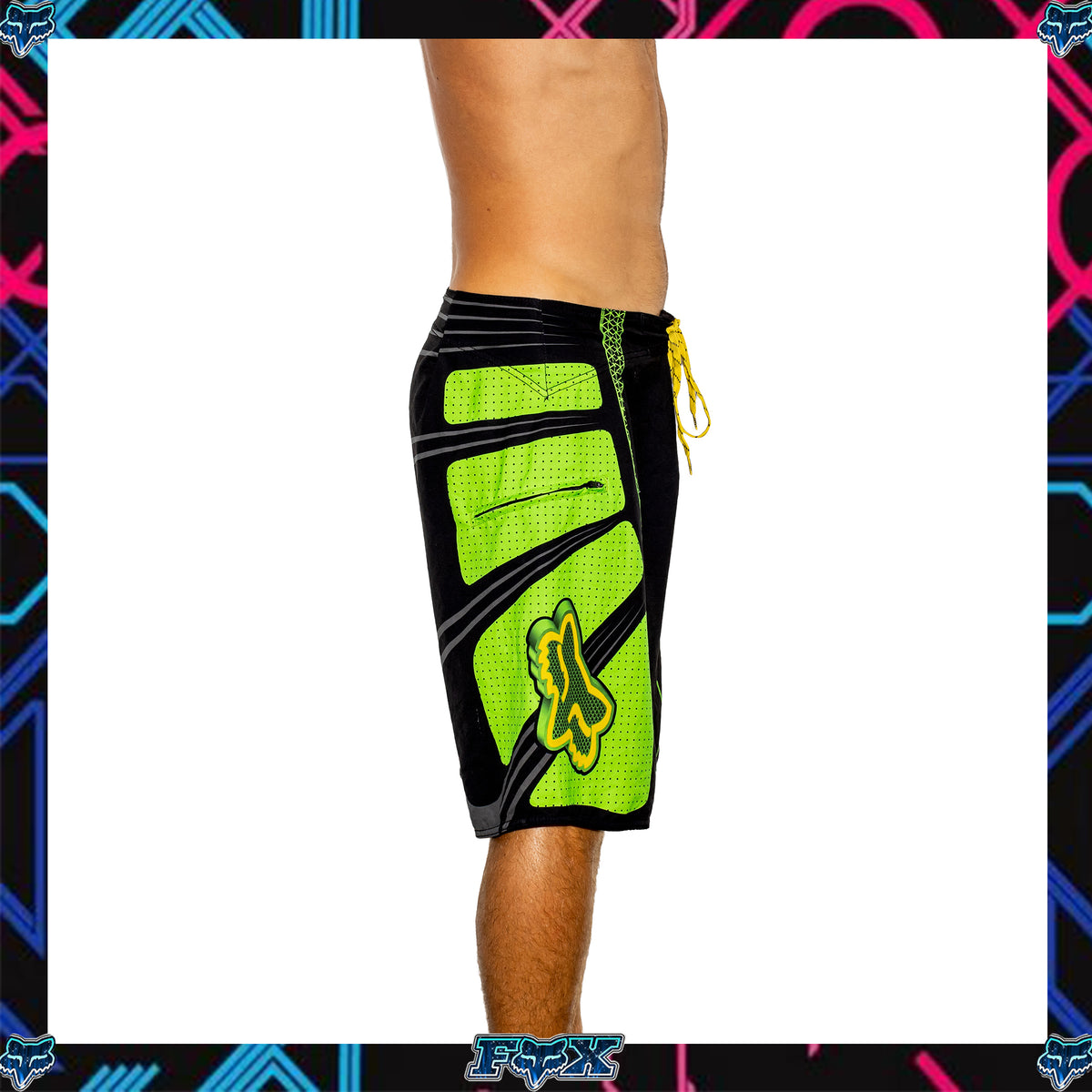 Y2K Fox Racing Supreme Tech Boardies (34")