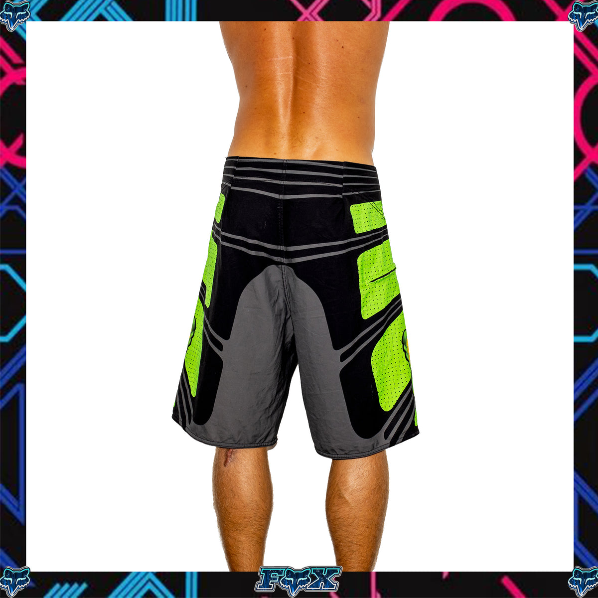 Y2K Fox Racing Supreme Tech Boardies (34")