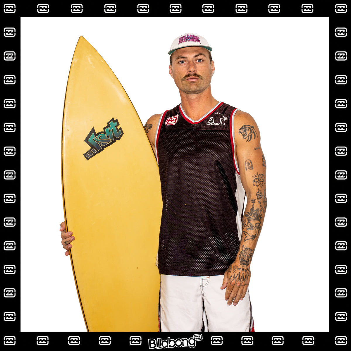 Y2K Billabong "Andy Irons" Jersey Singlet (L)