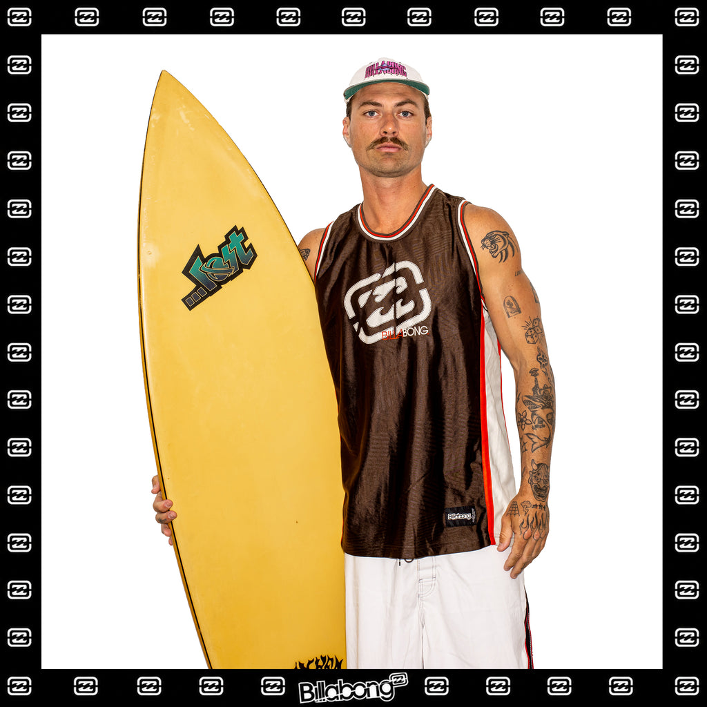 Y2K Billabong Spellout Jersey Singlet (L-XL)