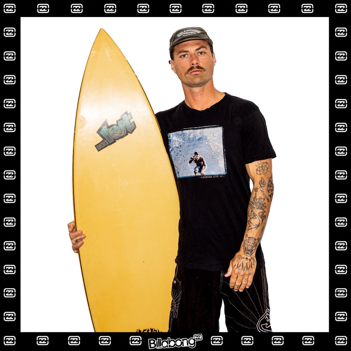 2012 Billabong "Andy Irons Forever - Legends Live On" Graphic Tee (M-L)