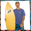 90's Quiksilver Spellout Tee (M-L)