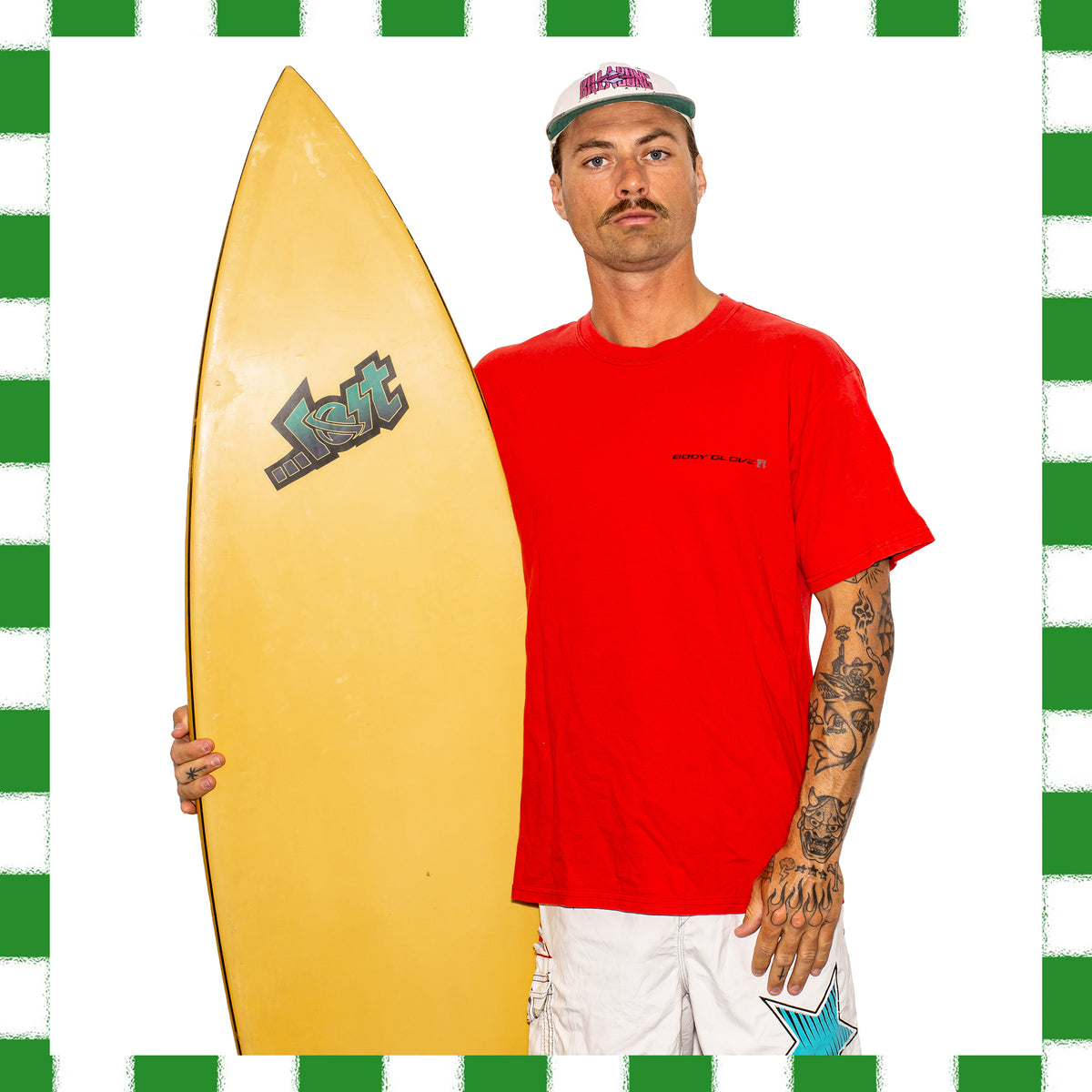 90's Body Glove Graphic Tee (L)