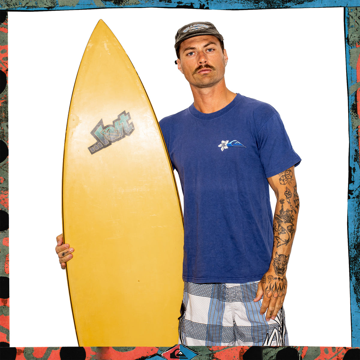 90's Quiksilver Graphic Tee (M)