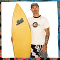 Y2K Quiksilver Spellout Ringer Tee (M)