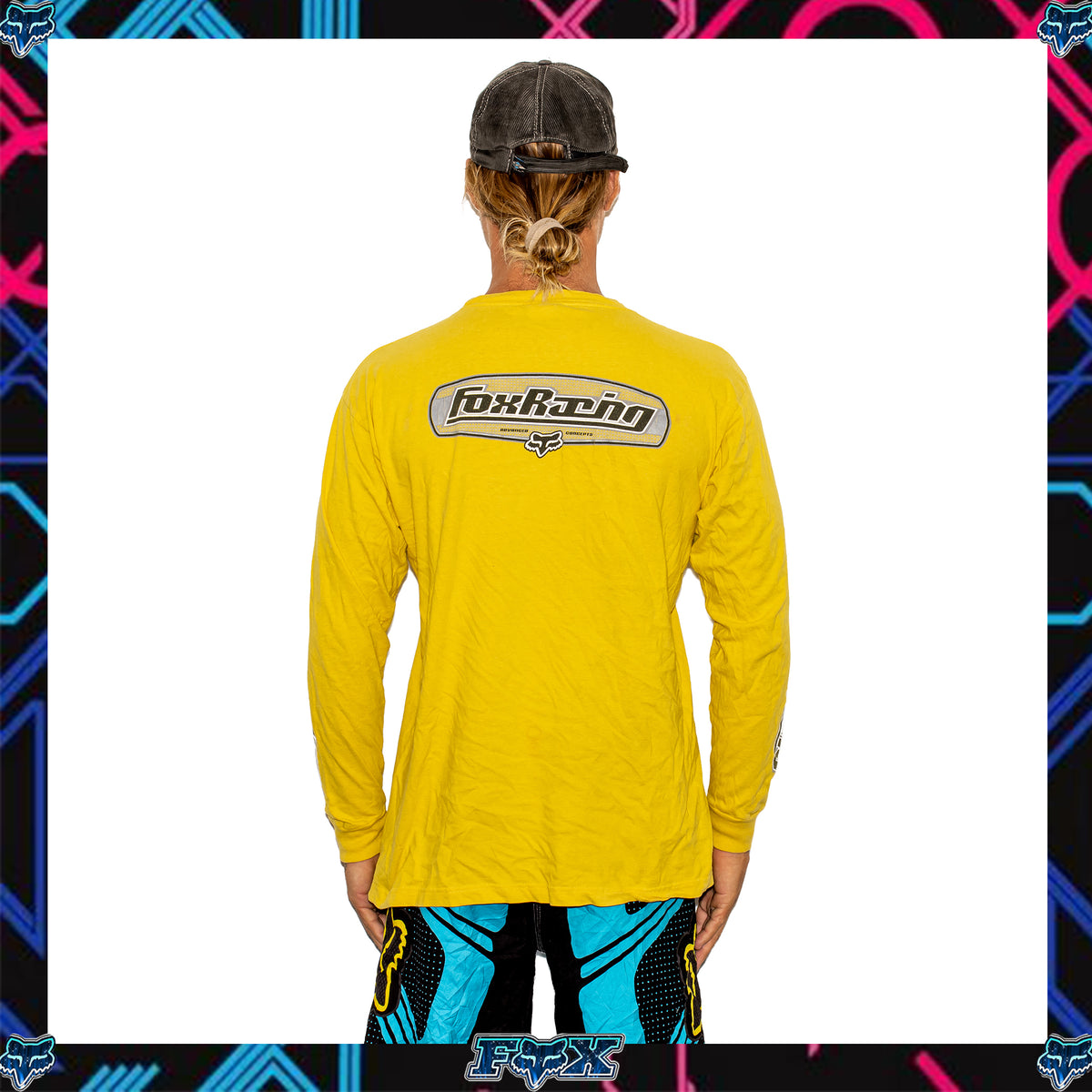 Y2K Fox Racing "Quad Hit" L/S Tee (M)