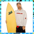 Y2K Hurley International "Triple Hit" Spellout Hoodie (L)