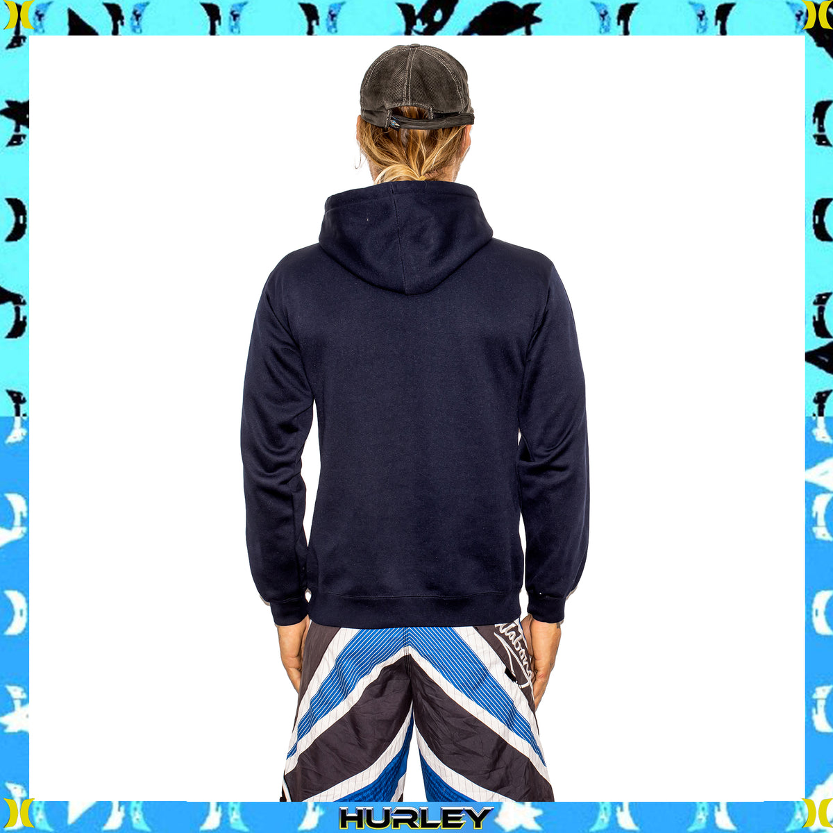 Y2K Hurley International Spellout Hoodie (M)