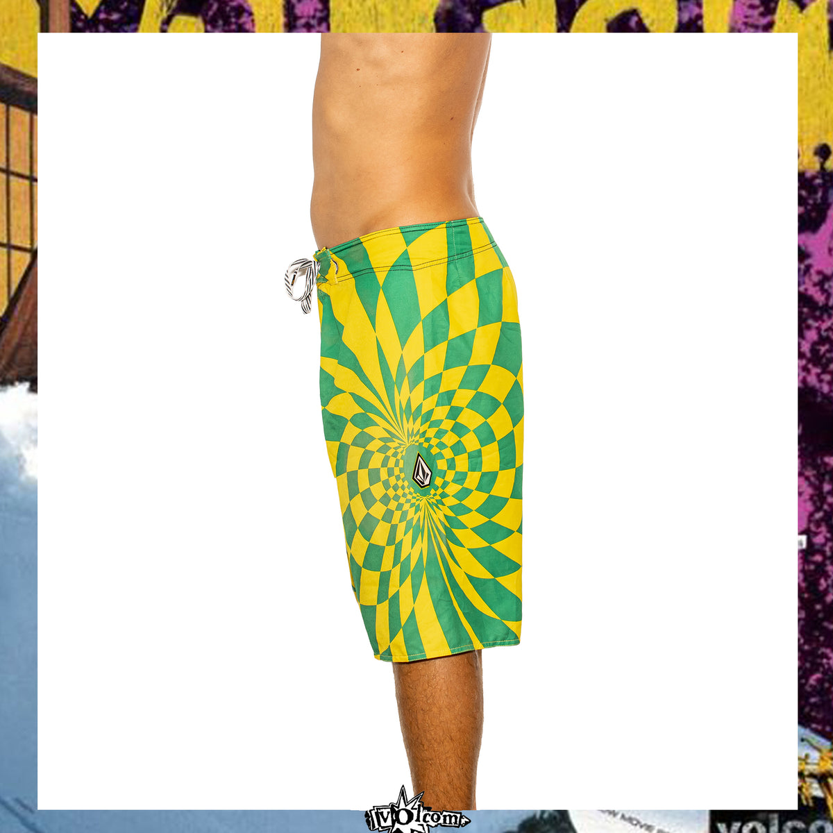 Y2K Volcom "Dean Morrison - Dingo Mod Signature Series" Boardies (34")