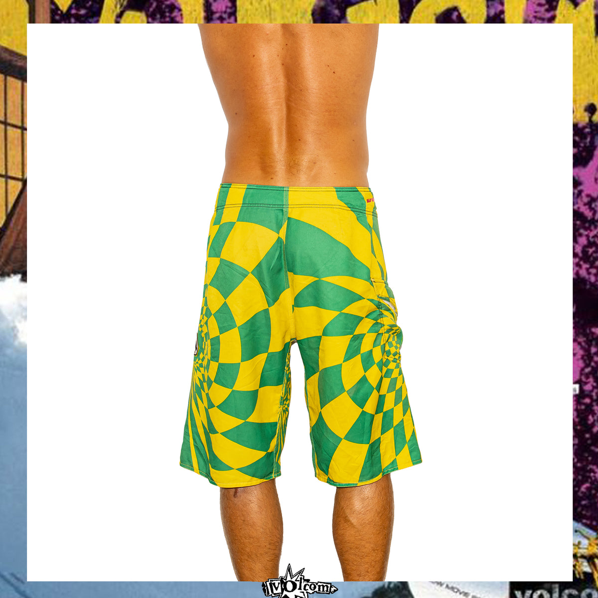 Y2K Volcom "Dean Morrison - Dingo Mod Signature Series" Boardies (34")
