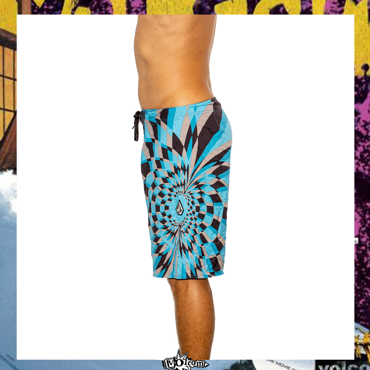 Y2K Volcom "Dean Morrison - Dingo Mod Signature Series" Boardies (34")