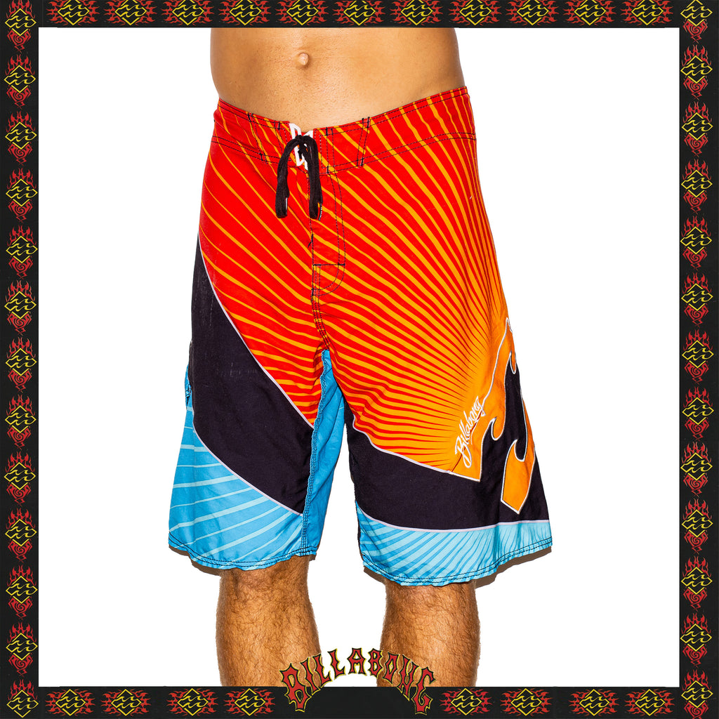 Y2K Billabong "Andy Irons - Airlite Quad Stretch Signature Series" Boardies (34")