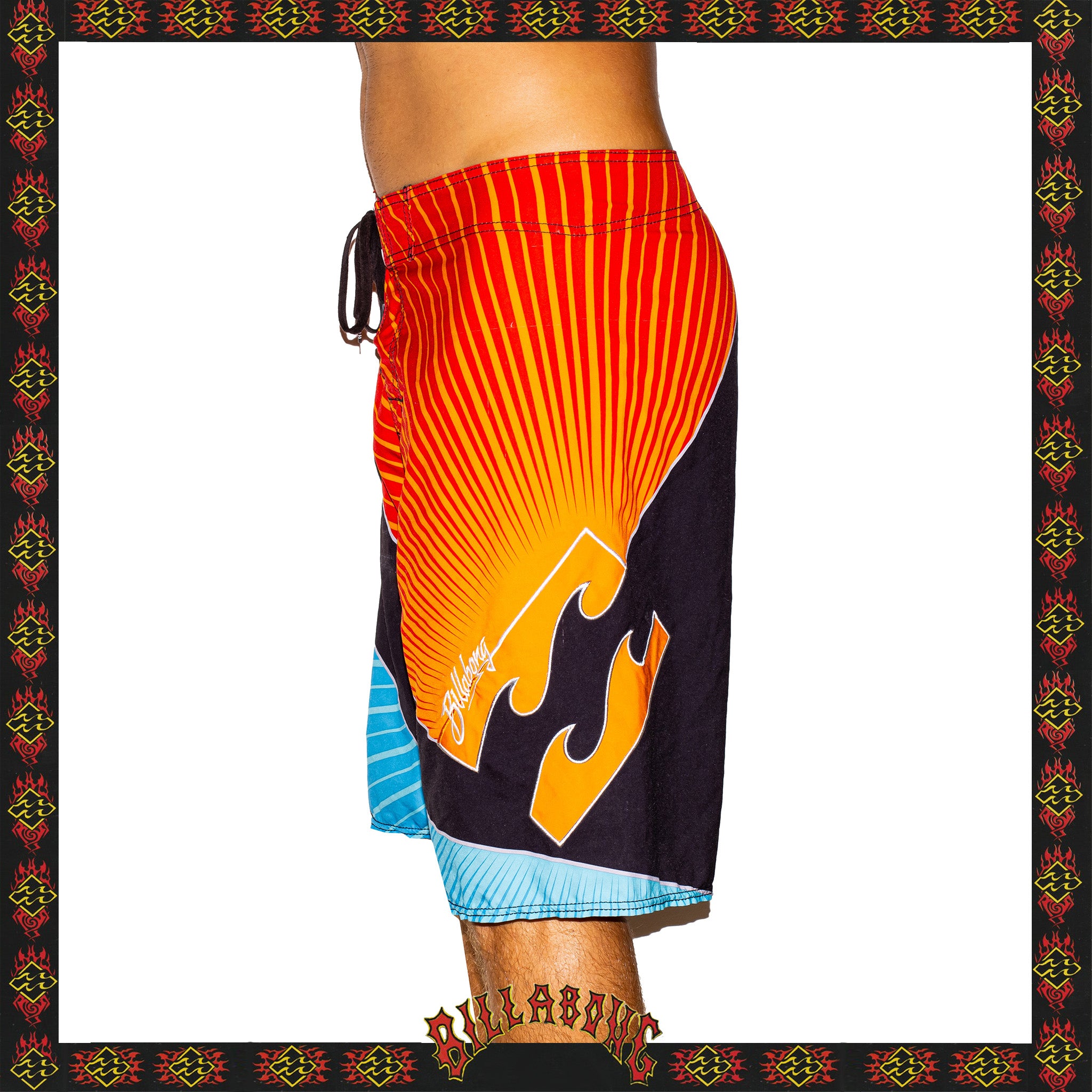 Y2K Billabong "Andy Irons - Airlite Quad Stretch Signature Series" Boardies (34")