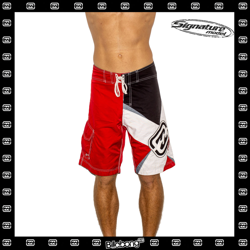Y2K Billabong "Shane Dorian - Big Hex Signature Series" Boardies (31")