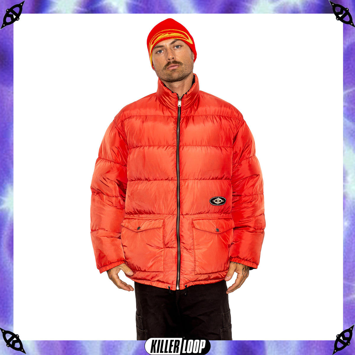 90's Killer Loop Reversible Puffer Snow Jacket (XL)