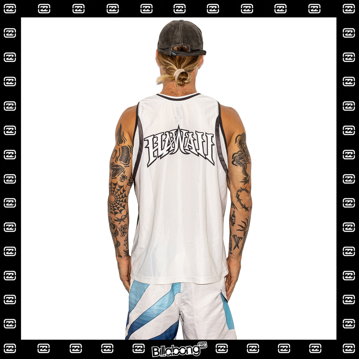 Y2K Billabong Hawaii Jersey Tank Top (L)