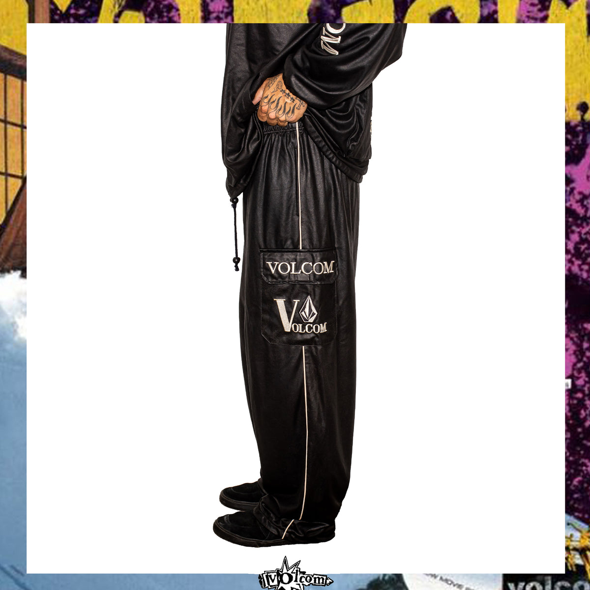 90's Volcom Insulated Tracksuit Set (XL/34")