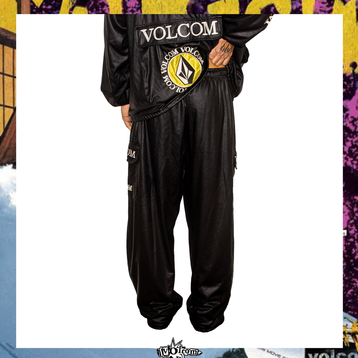 90's Volcom Insulated Tracksuit Set (XL/34")