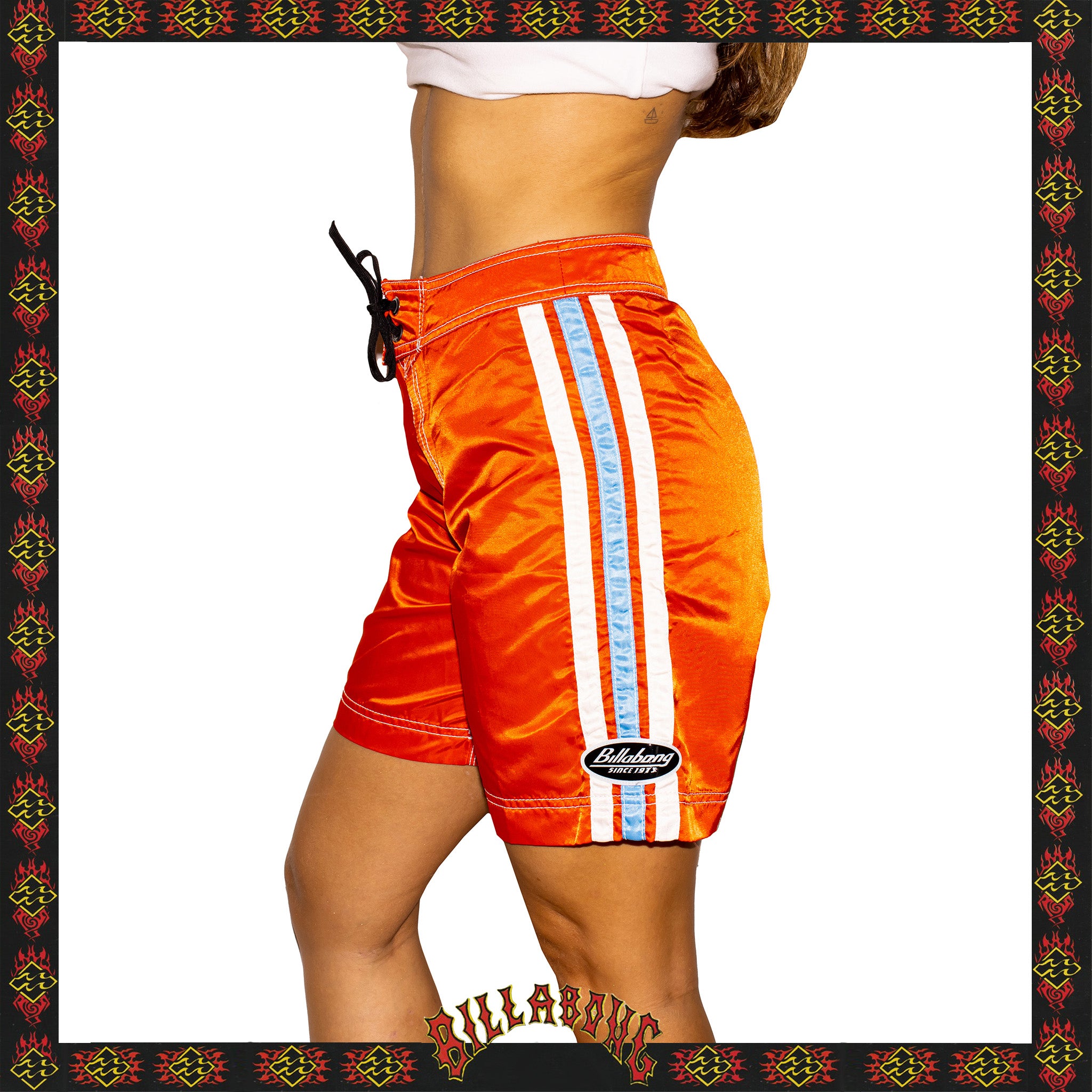 1990's Billabong Nylon Short Boardies (27")