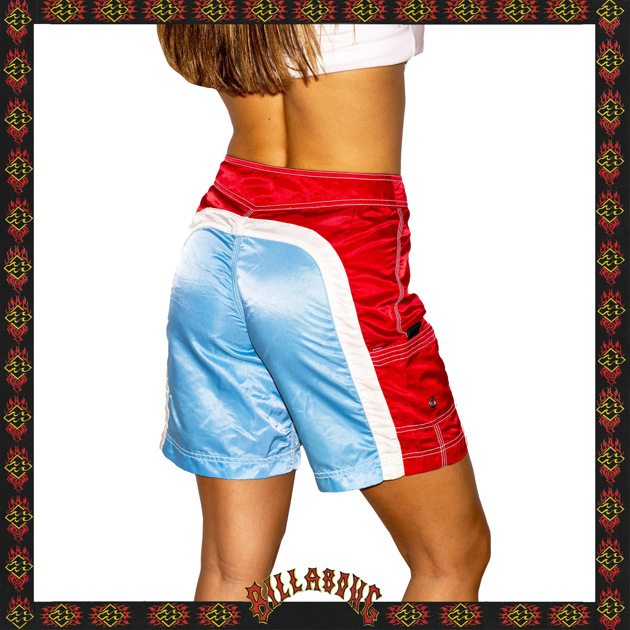 1990's Billabong Nylon Short Boardies (27")