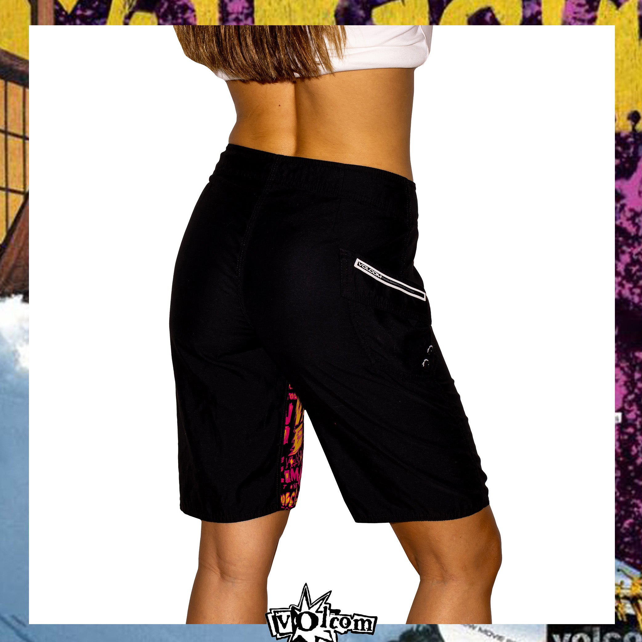 Y2K Volcom Mod Tech Boardies (27")