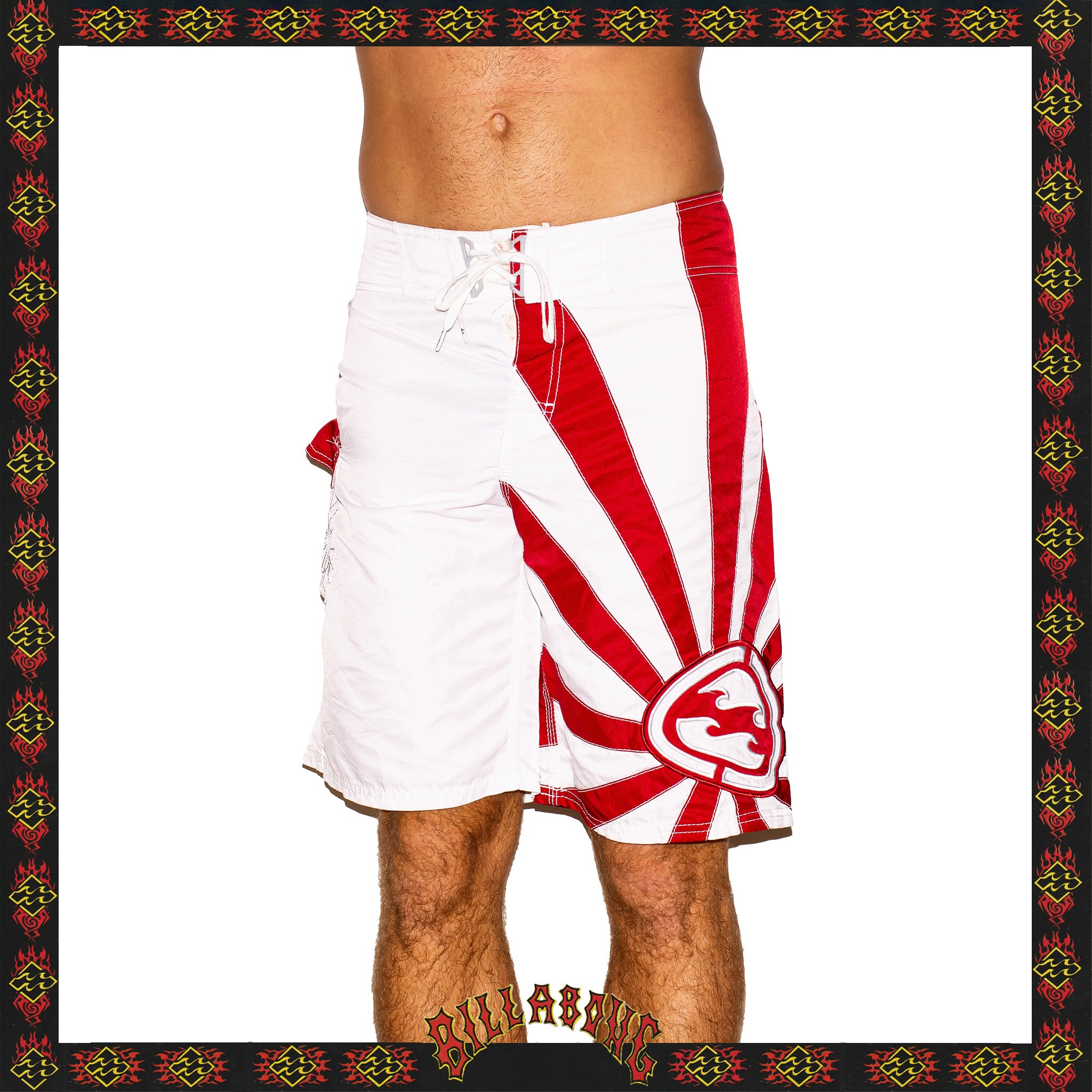 Y2K Billabong "Andy Irons - 3x WC Rising Sun Signature Series" Boardies (28")