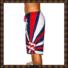 Load image into Gallery viewer, Y2K Billabong &quot;Andy Irons - Rising Sun Signature Series&quot; Boardies (32&quot;)
