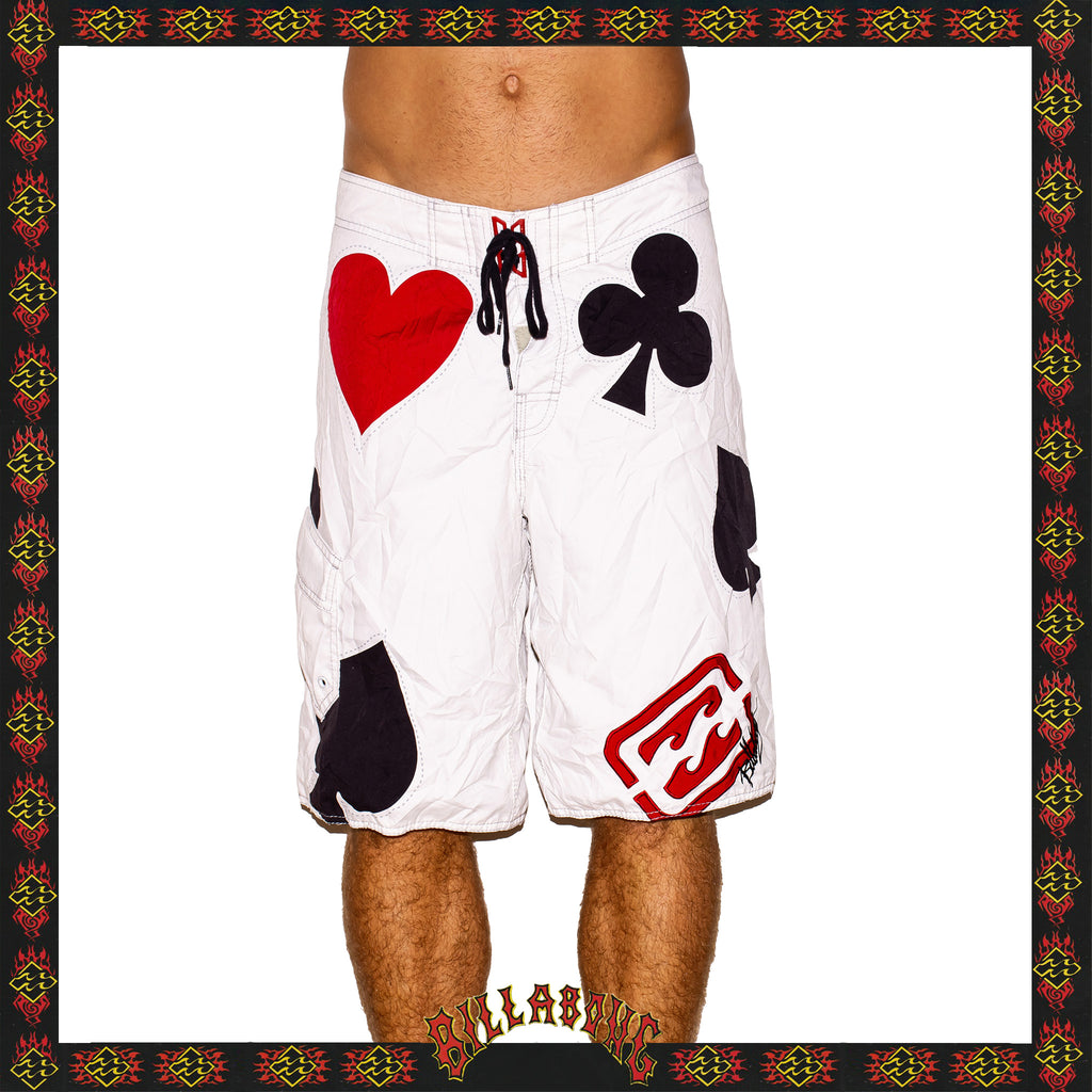 Y2K Billabong "Taj Burrow - Royal Flush Sigature Series" Boardies (34")