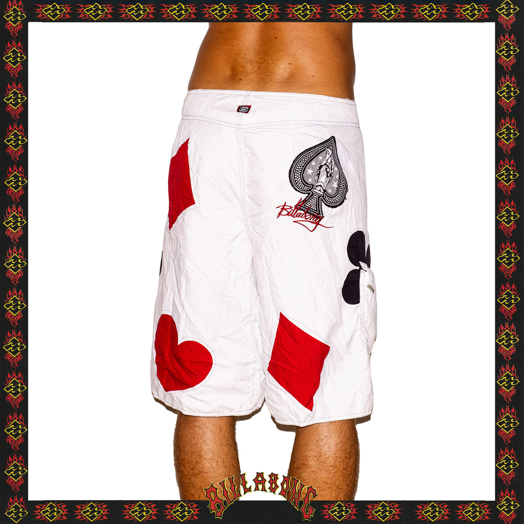Y2K Billabong "Taj Burrow - Royal Flush Sigature Series" Boardies (34")