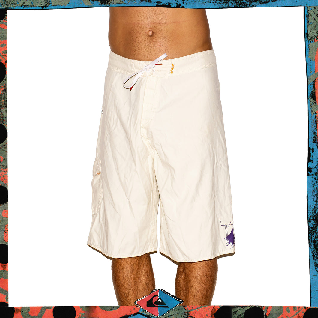 Y2K Quiksilver Supreme Tech Boardies (36