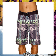 Load image into Gallery viewer, Y2K Volcom Plaidypus Mod Tech Boardies (36&quot;)
