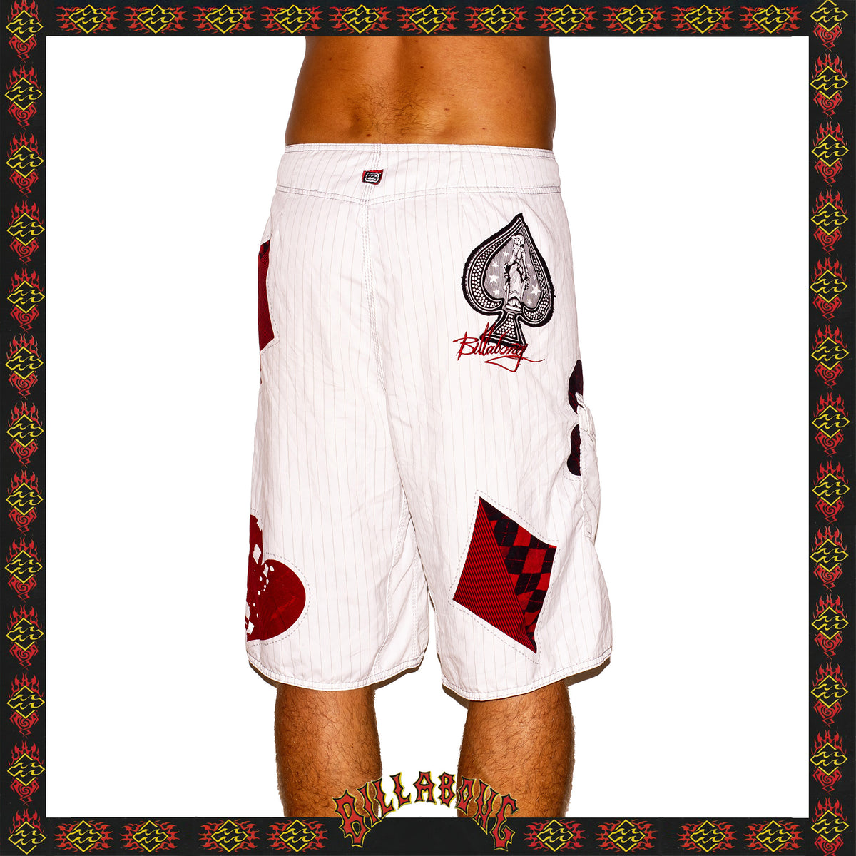 Y2K Billabong "Taj Burrow - Royal Flush Signature Series" Boardies (30")