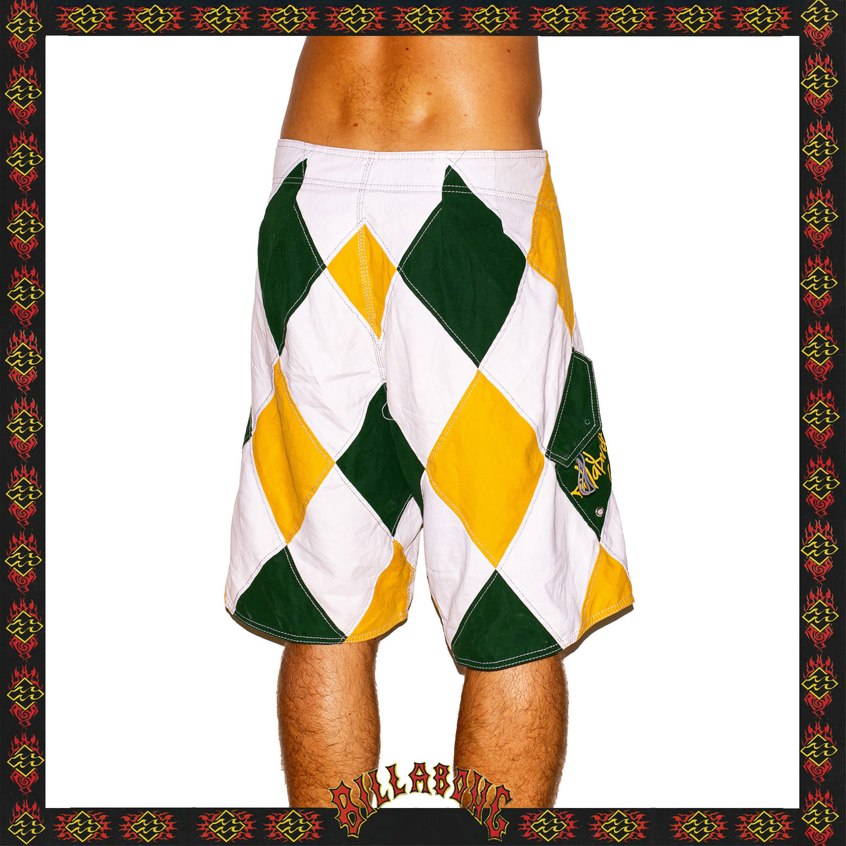 Y2K Billabong "Andy Irons - Argyle Signature Series" Boardies (36")