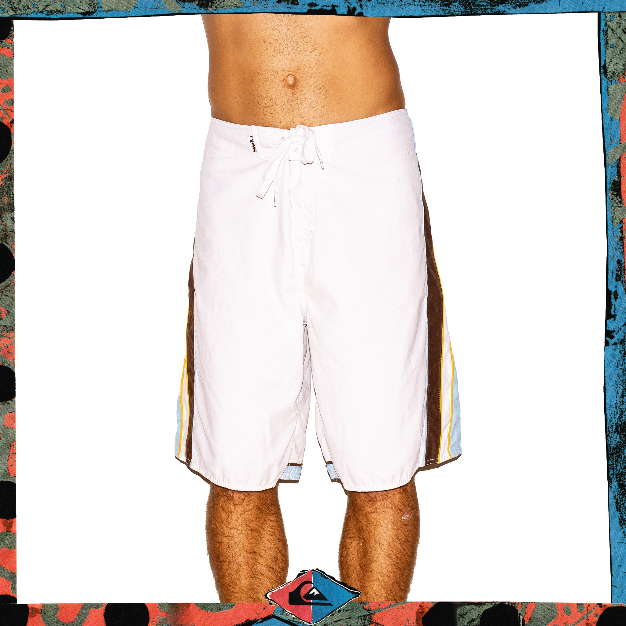 Y2K Quiksilver Supreme Tech Boardies (32")