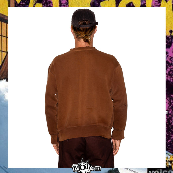 Y2K Volcom Spellout Sweatshirt (L)