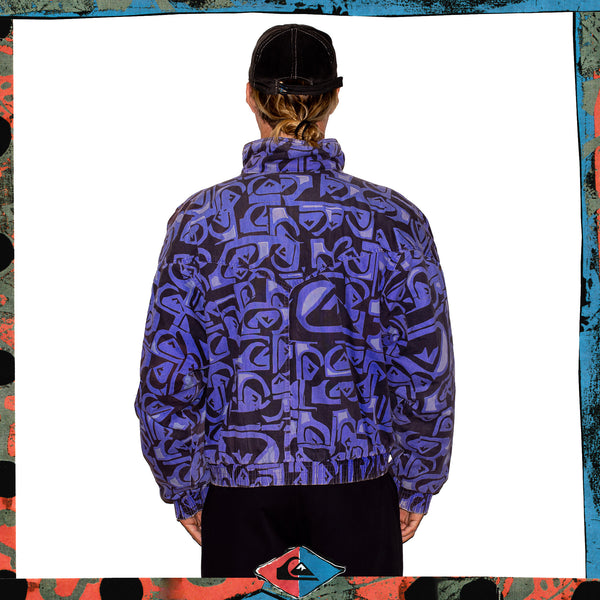1980's Quiksilver "Full Print" Snow Jacket (L)