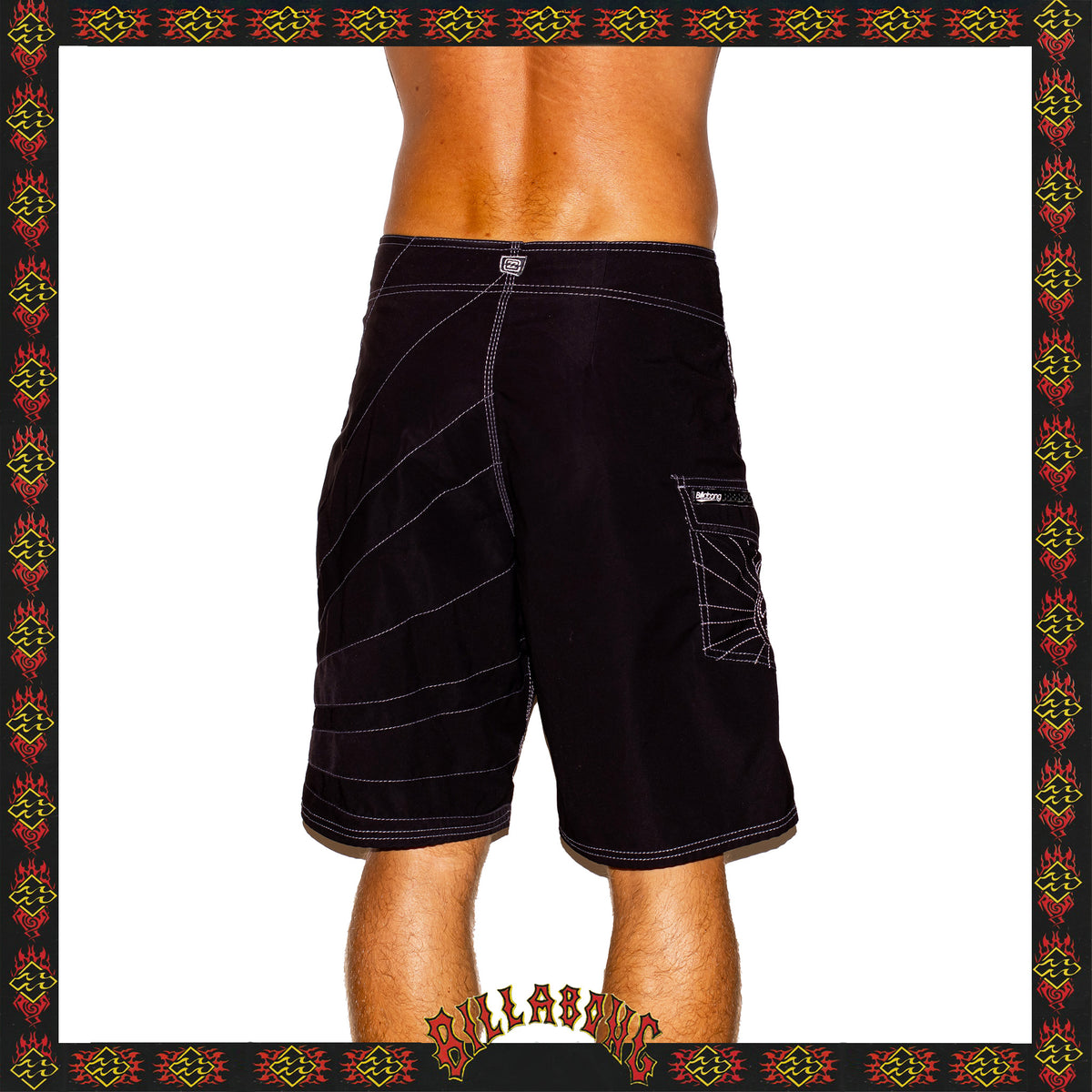 Y2K Billabong "Andy Irons - Rising Sun Platinum Signature Series" Boardies (32")