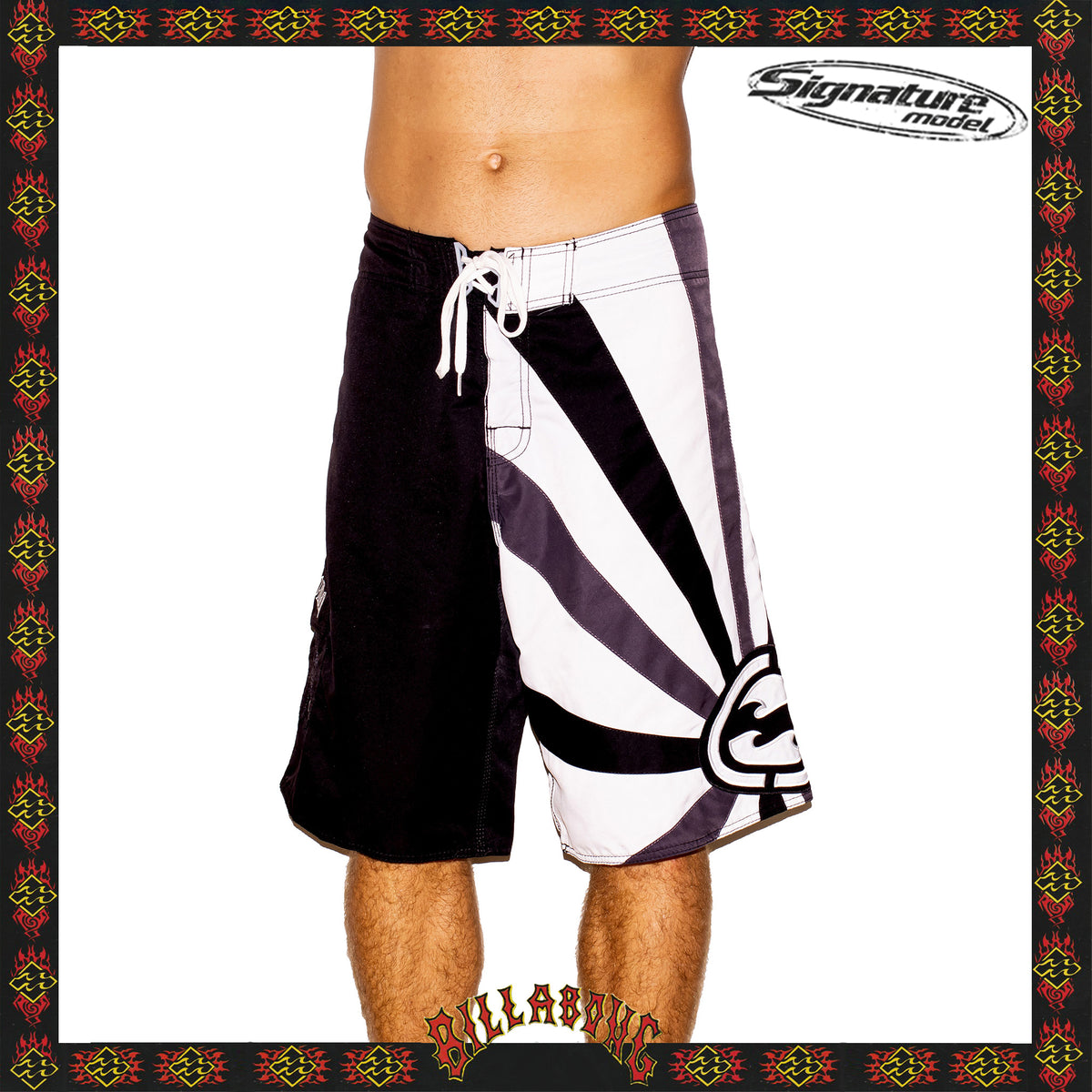 Y2K Billabong "Andy Irons - Rising Sun Signature Series" Boardies (32")