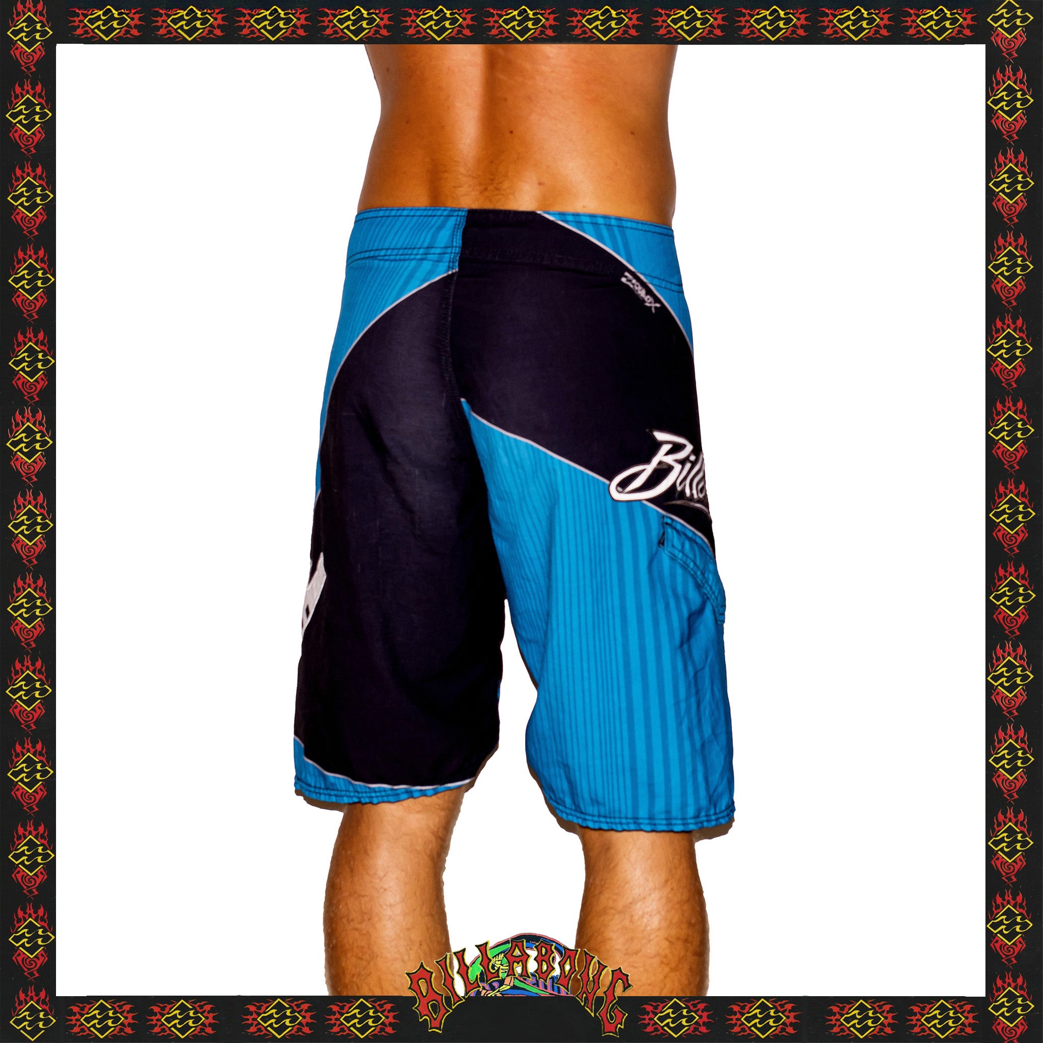 Y2K Billabong "Andy Irons - Airlite Quad Stretch Signature Series" Boardies (36")