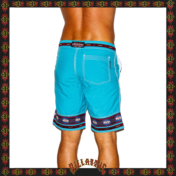 1995 Billabong "Logo Strip" Nylon Boardshorts (30")